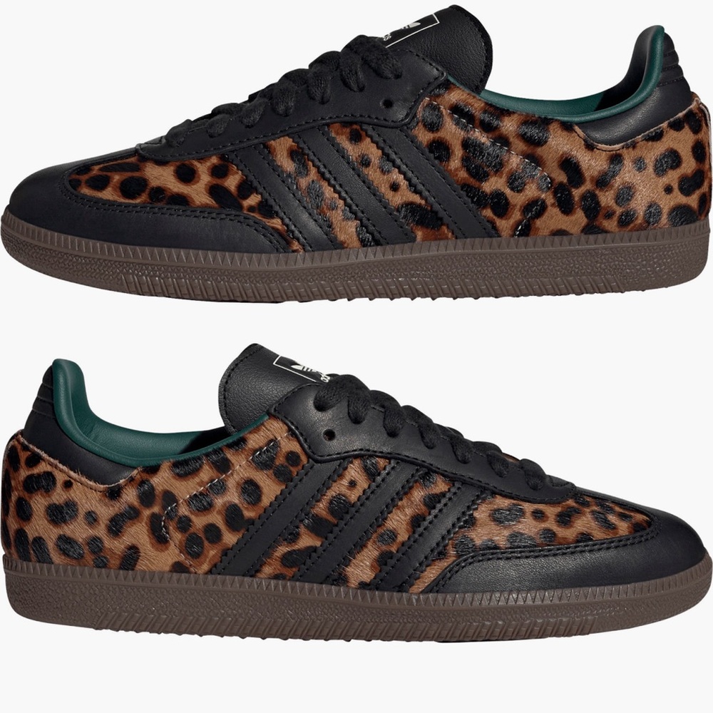 Adidas Samba OG Shoes (Leopard)